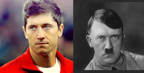 Robert lewandowski grandfather - NO. Robert Lewandowski was born in 1988 to polish parents. Nowhere in their family tree will you find a link to the Hitlers. Robert Lewandowski is one of the greatest strikers playing the game, I don't know where you got the info but even if it was true his family tree should be irrelevant to his skill as a footballer. 